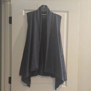 Calvin Klein Women's Gray Cardigan Vest